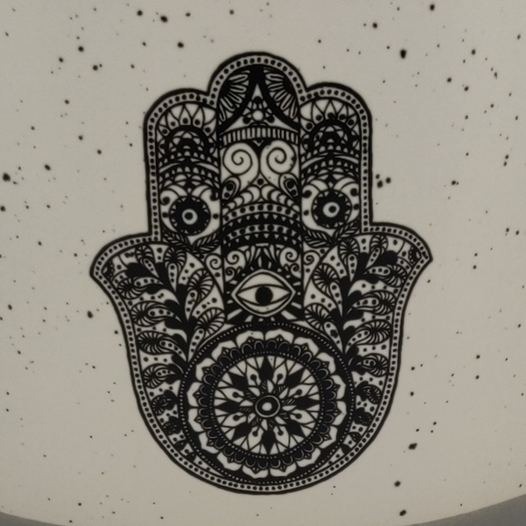 Hamsa Eye of Protection Speckled Mug - Picture 8 of 8